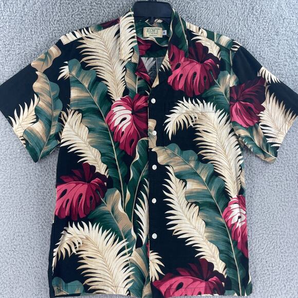 Newt at the Royal hawaiian Shirt size M Colorful USA Cotton Resort Vacation - Picture 9 of 11